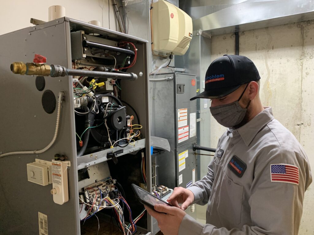 Furnace Tune Up by No Problem Heating and Cooling